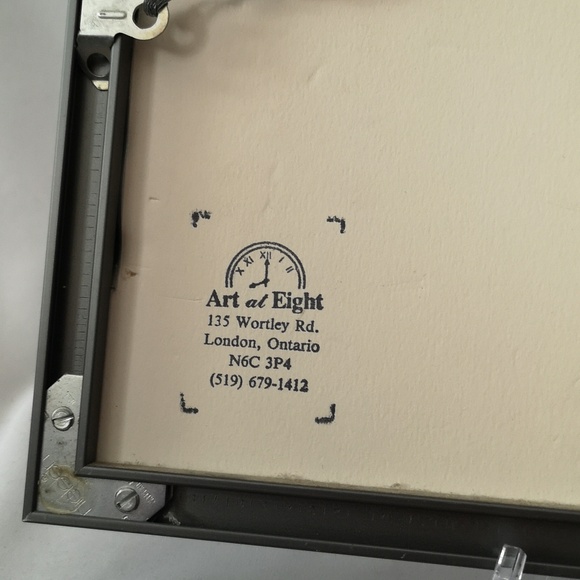 Lovely Four Miniature Original Oil Painting by Listed Quebec Artist Serge Paque - Picture 6 of 6